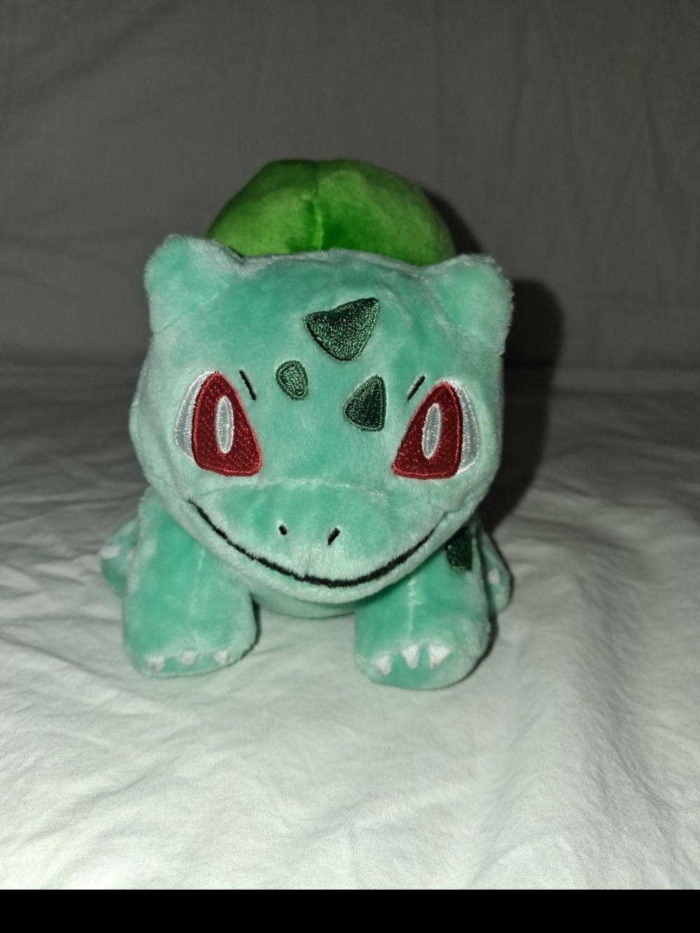 Green Bulbasaur-Style Plush Toy - Soft Mint Dino Stuffed Animal